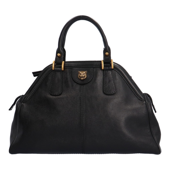 Gucci Liber Medium GG Marmont Leather Handbag Black - Picture 6 of 8